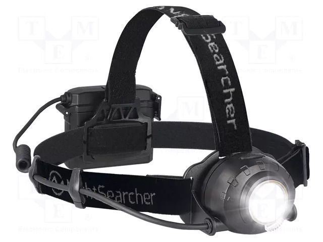 Torch: LED headtorch; waterproof; 82h; 780lm; IP66; ZOOM 780EXR NightSearcher NSHTZOOM780EXR