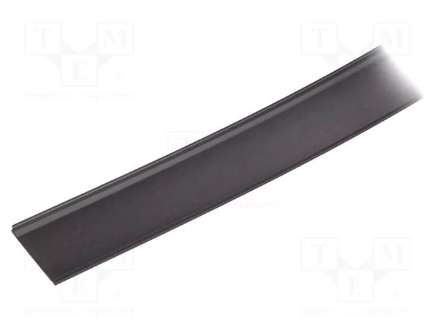 Cover for LED profiles; black; 20m; Kind of shutter: C9; push-in TOPMET TOP-V3000441S