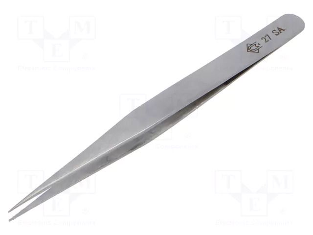 Tweezers; 135mm; for precision works; Blade tip shape: sharp PIERGIACOMI PG-27-SA