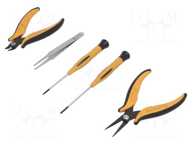 Kit: general purpose; Kit: tweezers,pliers,screwdrivers; bag PIERGIACOMI PG-K5-1