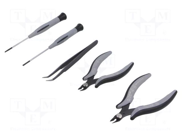 Kit: general purpose; ESD; bag; 5pcs. PIERGIACOMI PG-K5-UT3D