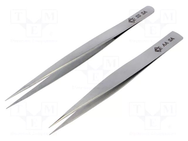 Tweezers-set; universal; 2pcs; Kit: PG-AA-SA,PG-SS-SA PIERGIACOMI PG-KIT2.2