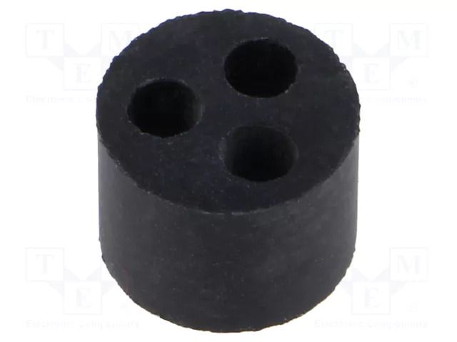 Insert for gland; 4mm; M16; IP68; NBR caoutchouc; Holes no: 3 HELUKABEL HELU-905776