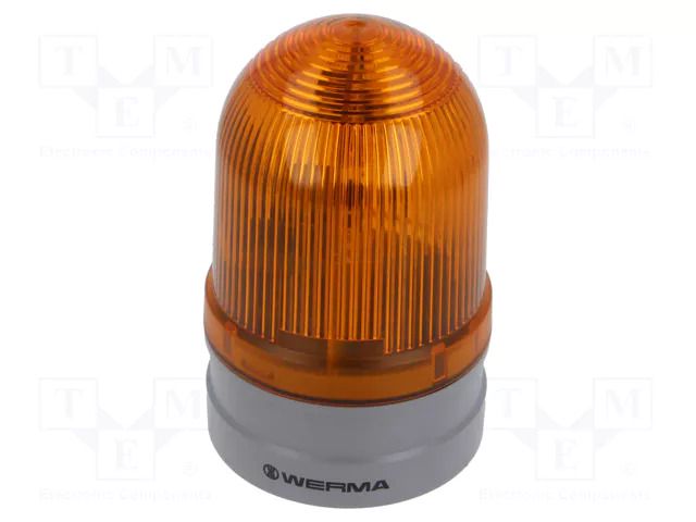 Signaller: lighting; evs,flashing light; orange; 115÷230VAC; IP66 WERMA WER-26132060
