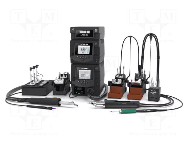 Station: service; 90÷450°C; ESD; 230VAC; 5÷50l/min; Display: LCD JBC TOOLS JBC-RMSE-2QG