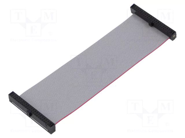 Ribbon cable with IDC connectors; IDC,both sides; 88.9mm; 3.5" SAMTEC FFSD20D035001N