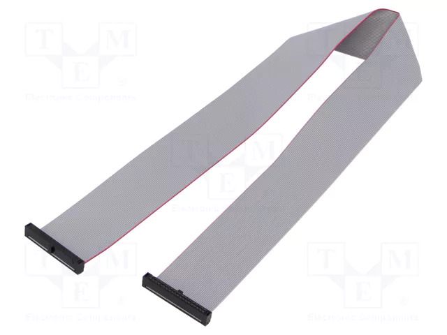 Ribbon cable with IDC connectors; IDC,both sides; 381mm; 15" SAMTEC FFSD20D150001N