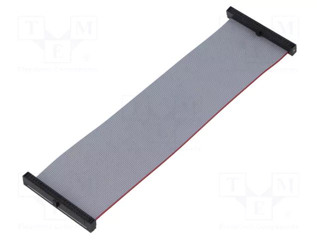 Ribbon cable with IDC connectors; IDC,both sides; 127mm; 5" SAMTEC FFSD25D050001N