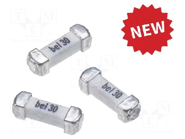 Fuse: fuse; 40A; 350VAC; quick blow; ceramic; 12.1x4.65x4.65mm; SMD BEL FUSE 0684L9400-01