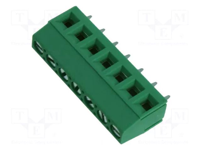 Connector: PCB terminal block; terminal; VI; 16A; 300V; PIN: 7; 1x7 AMPHENOL ANYTEK VI0701550000G