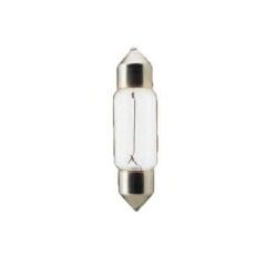 Lemputė 12V 10W SV8.5 Ø10X30mm 12860 4018354000832