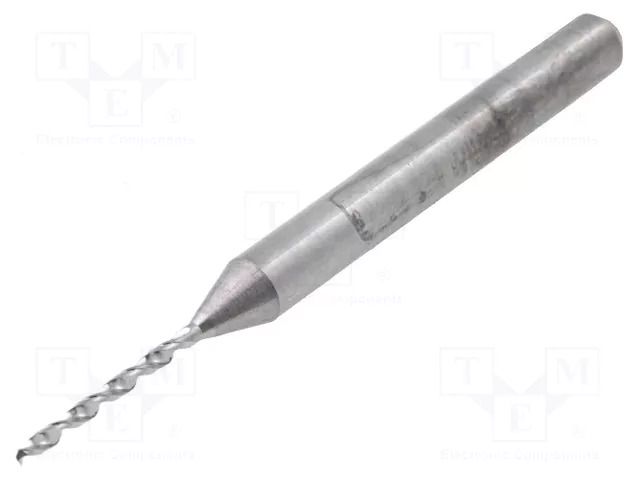 Drill bit; Ø: 0.9mm; carbon steel; PCB; Socket size: 3.175mm; 1/8" BUNGARD BF0.9