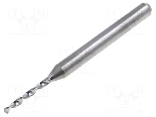 Drill bit; Ø: 1.3mm; carbon steel; PCB; 1/8" (3,175mm) BUNGARD BF1.3
