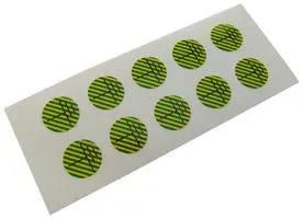 LABEL, DIE-CUT, 12.5MM, VINYL LKZ12B4