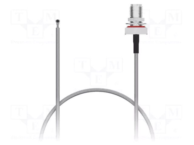 Cable; IPEX MHF 4L,RP-SMA female; black; -40÷85°C; 0÷6GHz; 300mm GCT CAB577RF-0300-A-1E