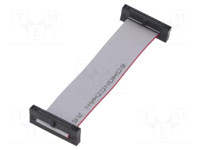 Ribbon cable with IDC connectors; IDC,both sides; 76.2mm; 3" SAMTEC FFSD13D030001NSR