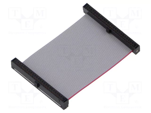 Ribbon cable with IDC connectors; IDC,both sides; 50.8mm; 2" SAMTEC FFSD25D020001N