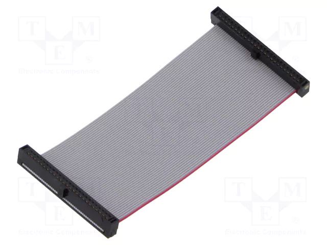 Ribbon cable with IDC connectors; IDC,both sides; 76.2mm; 3" SAMTEC FFSD25D030001N