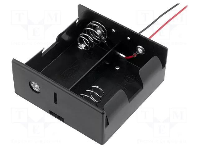 Holder; D,R20; Batt.no: 2; cables; 150mm COMF BH-121-1A