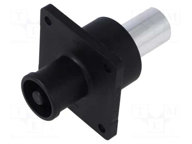Connector: DC supply; socket; ES-250A; 1.5kV; PIN: 1; IP67; crimped DEGSON ELECTRONICS ESS-250A-70-C-BK
