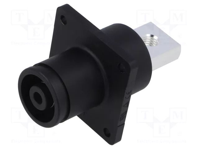 Connector: DC supply; socket; ES-350A; 1.5kV; PIN: 1; IP67; screw DEGSON ELECTRONICS ESS-350A-120-BSBK