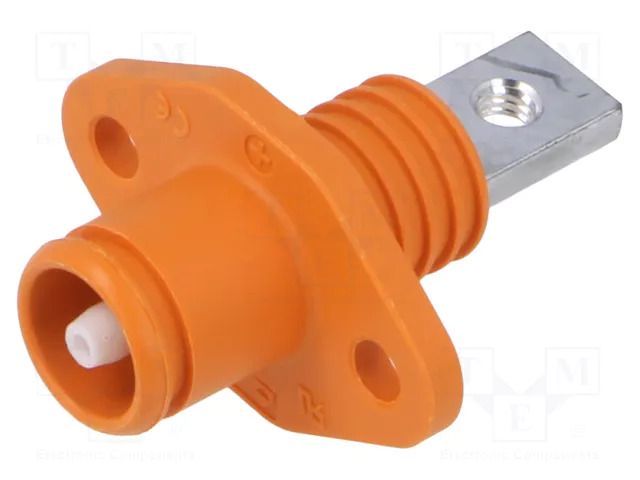 Connector: DC supply; socket; ES-50A; 1kV; PIN: 1; screw; 6mm2; 50A DEGSON ELECTRONICS ESS-50A-06-BS-OR