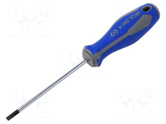 Screwdriver; slot; 4x0.8mm; Blade length: 100mm KING TONY KT-14220404