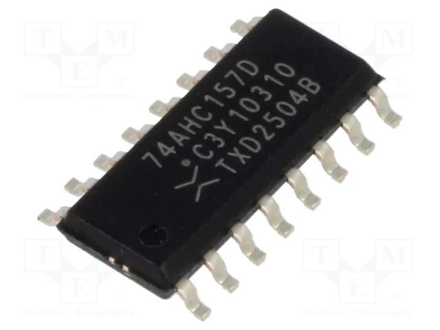 IC: digital; multiplexer; Ch: 4; IN: 2; CMOS; SMD; SO16; AHC; 2÷5.5VDC NEXPERIA 74AHC157D.118
