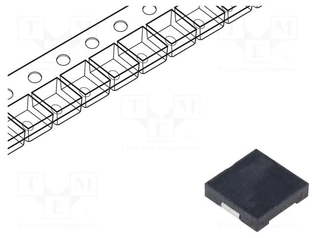 Sound transducer: piezo signaller; SMD; 4kHz; 5mA; H: 3mm; 1÷25VDC Same Sky CPT-1203-78-SMT-TR