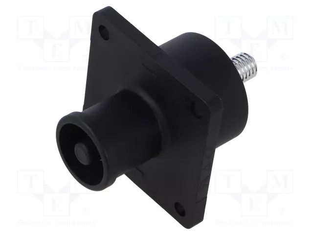 Connector: DC supply; socket; ES-250A; 1.5kV; PIN: 1; IP67; screw DEGSON ELECTRONICS ESS-250A-70-S-BK