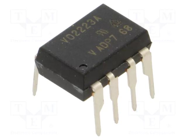 Optotriac; 5.3kV; Uout: 600V; triac; DIP8; Ch: 1; VO2223A VISHAY VO2223A-X001