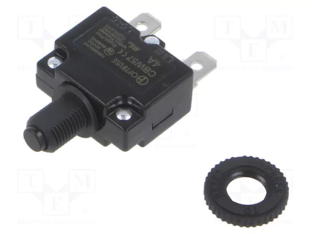 Fuse: thermal; 4A; Imax: 1kA; 125V,250V; 32VDC,50VDC OPTIFUSE CBW57-ES-4A