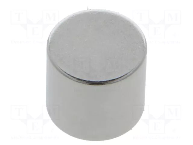 Magnet: permanent; neodymium; 73N; Ø: 13.3mm; H: 12mm ELESA+GANTER GN55.2-ND-13.3-12