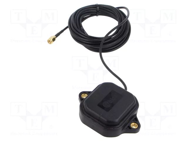 Antenna; BEIDOU,Galileo,GNSS,GPS; RHCP; -40÷85°C; 5m; RG174; SMA u-blox ANN-MB-00