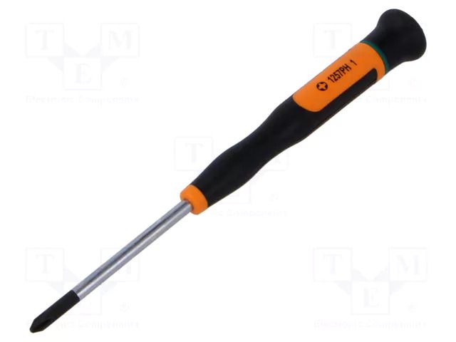 Screwdriver: precision; Phillips; PH1; 60mm BETA BE1257PH/1
