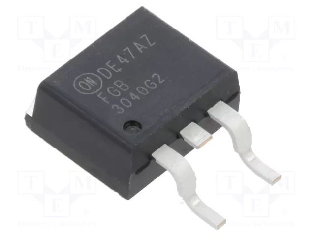 Transistor: IGBT; 400V; 25.6A; 150W; D2PAK; Features: logic level ONSEMI FGB3040G2-F085
