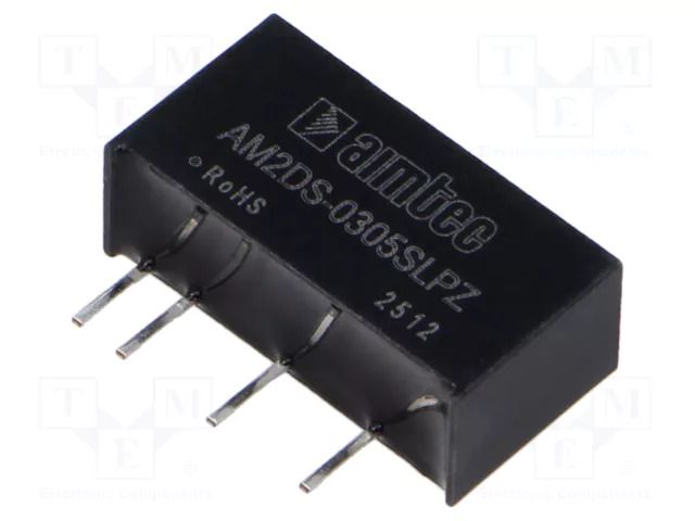 Converter: DC/DC; 2W; Uin: 2.97÷3.63VDC; Uout: 5VDC; Iin: 768mA; SIP7 AIMTEC AM2DS-0305SLPZ