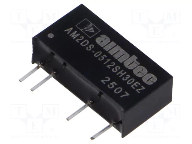 Converter: DC/DC; 2W; Uin: 4.5÷5.5VDC; Uout: 12VDC; Iout: 167mA; SIP7 AIMTEC AM2DS-0512SH30EZ