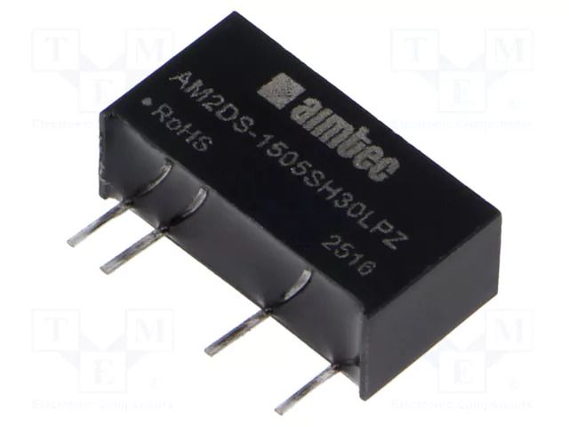 Converter: DC/DC; 2W; Uin: 13.5÷16.5VDC; Uout: 5VDC; Iin: 167mA; SIP7 AIMTEC AM2DS-1505SH30LPZ
