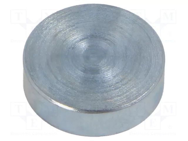 Magnet: permanent; samarium, cobalt; 60N; Ø: 16mm; H: 4.5mm; steel ELESA+GANTER GN50.1-SC-16-4.5