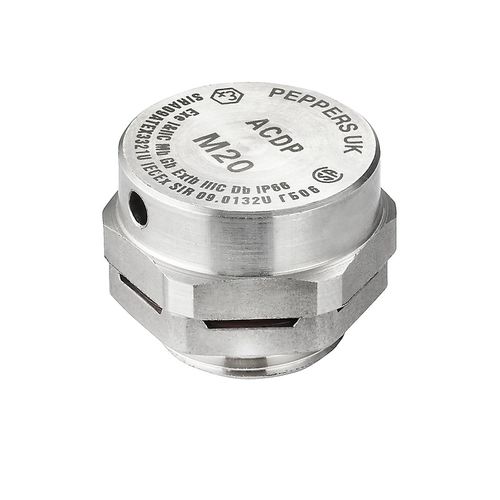 Ex pressure compensating element, M 20, 10 mm, Stainless steel 1.4404 (316L), Qty. : 1 ST Weidmuller 2519550000 04050118532043