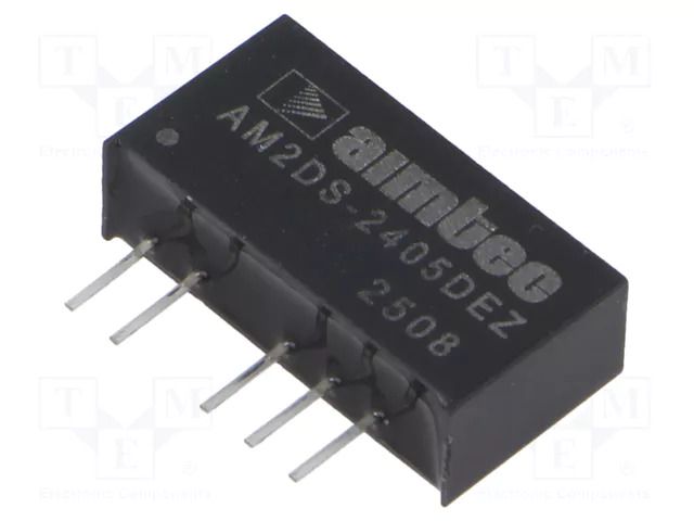 Converter: DC/DC; 2W; Uin: 21.6÷26.4VDC; Uout: -5VDC; Uout2: 5VDC AIMTEC AM2DS-2405DEZ