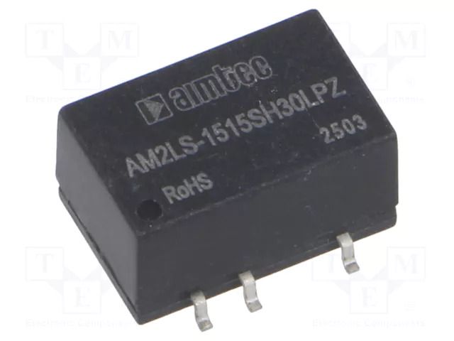 Converter: DC/DC; 2W; Uin: 13.5÷16.5VDC; Uout: 15VDC; Iin: 161mA AIMTEC AM2LS-1515SH30LPZ