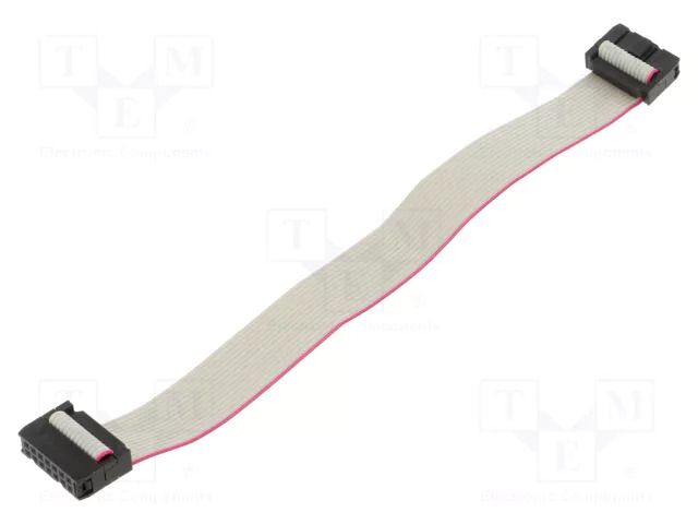 Ribbon cable with IDC connectors; Tape ph: 1.27mm; 0.2m CONNFLY DS1052-142B2MA2020