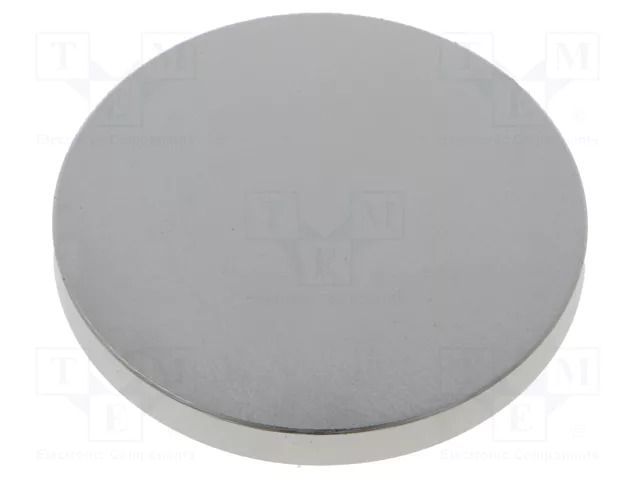 Magnet: permanent; neodymium; 188N; Ø: 56mm; H: 6mm ELESA+GANTER GN55.2-ND-56-6