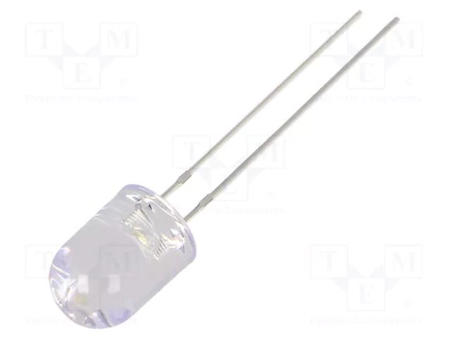 LED; white warm; 8mm; 7000÷8400mcd; 30°; Front: convex; 2.9÷3.4VDC OPTOSUPPLY OSMMD28B31B