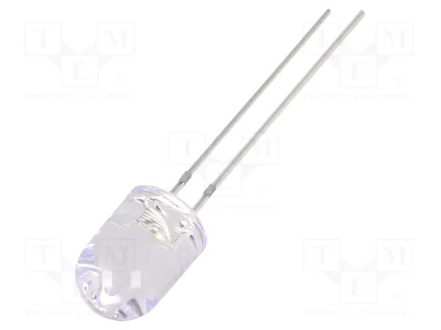 LED; green; 8mm; 8400÷10000mcd; 30°; Front: convex; 2.9÷3.4VDC OPTOSUPPLY OSPPD28B31B