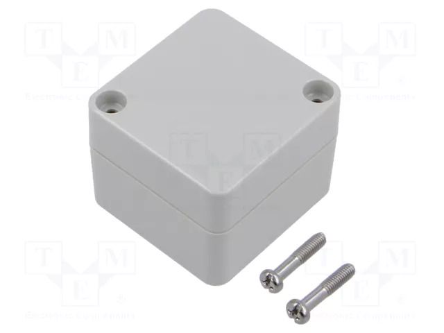 Enclosure: multipurpose; X: 50mm; Y: 52mm; Z: 40mm; 1554; ABS; IP66 HAMMOND HM-1554AGY