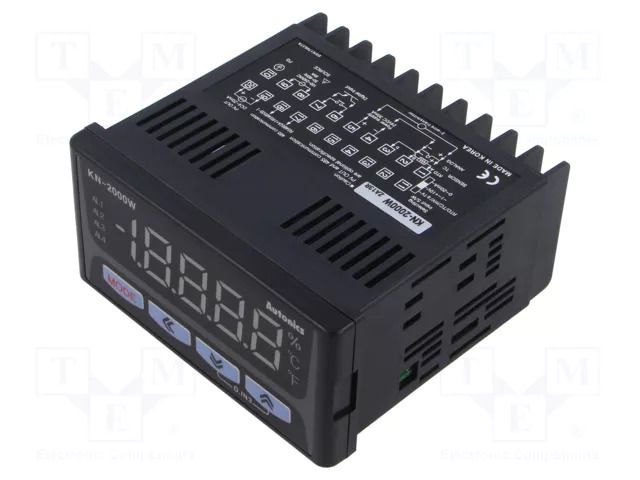 Logger; 100÷240VAC; on panel; Body dim: 96x48x90mm; Display: LED AUTONICS KN-2000W
