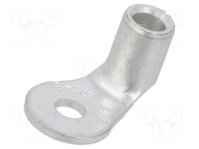 Tip: ring; M3; 2.5÷6mm2; crimped; for cable; angled 90°; tinned JST L5.5-3